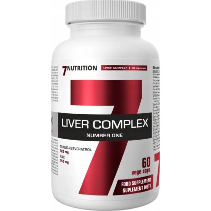 7Nutrition Liver Complex – játra & detox, 60 vege cps