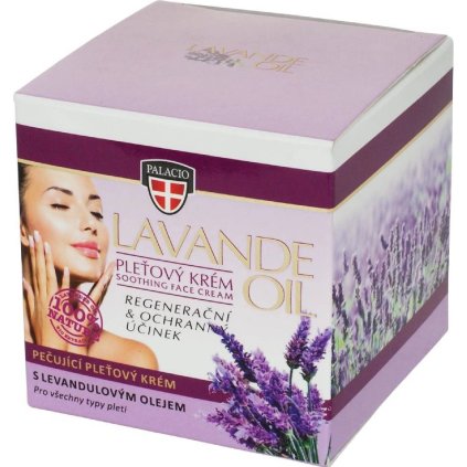 PALACIO Levandulový pleťový krém, 50 ml