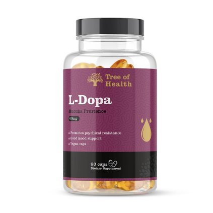 Tree of Health L-Dopa 60 mg – 90 kapslí