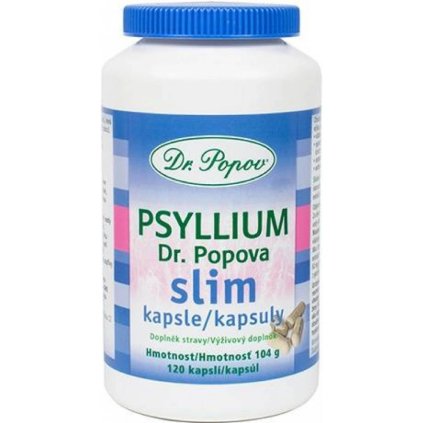 Dr. Popov Psyllium SLIM 120 kapslí