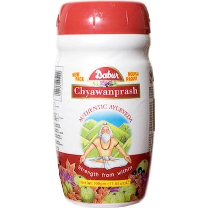 Dabur Chyawanprash 500 g – tradiční ájurvédský „jam“ pro energii, vitalitu a pohodu
