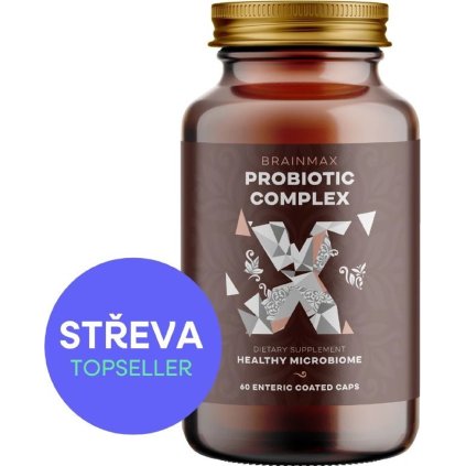 BrainMax Probiotic Complex (Probiotika), 60 enterosolventních kapslí