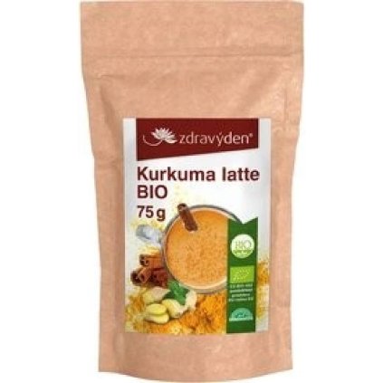 Zdravý den Kurkuma latte BIO 75 g