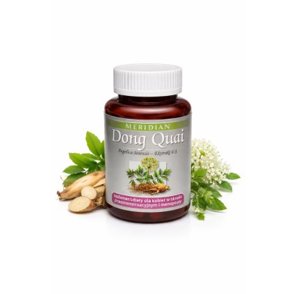 Meridian Extrakt z Dong Quai (Andělika čínská). 60 kapslí