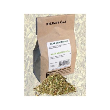 jukl silna menstruace bylinny caj 100 g
