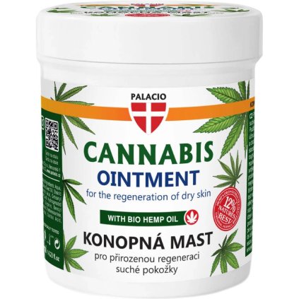 Palacio konopná mast regenerační, 125 ml