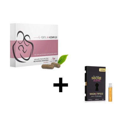 FERTIL W – Komplex pro podporu ženské plodnosti a hormonální rovnováhy (Healthy Way), 60 kapslí -pro podporu ženské plodnosti a hormonální rovnováhy