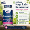 Haya Labs Resveratrol pro vitalitu a longevity