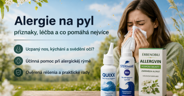 Alergie na pyl – příznaky, léčba a co pomáhá nejvíce