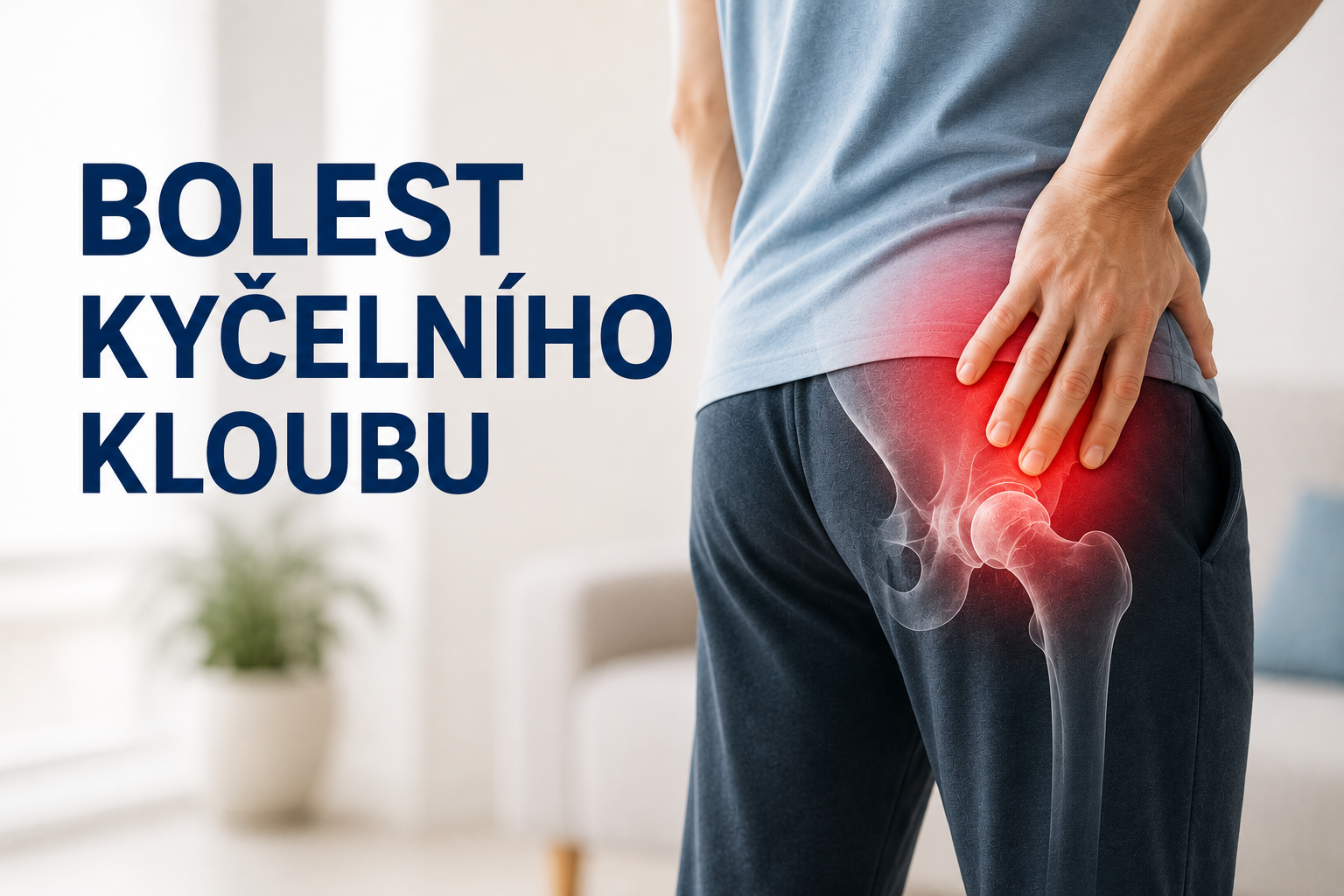Bolest kyčelního kloubu: Příčiny, příznaky a co může pomoci