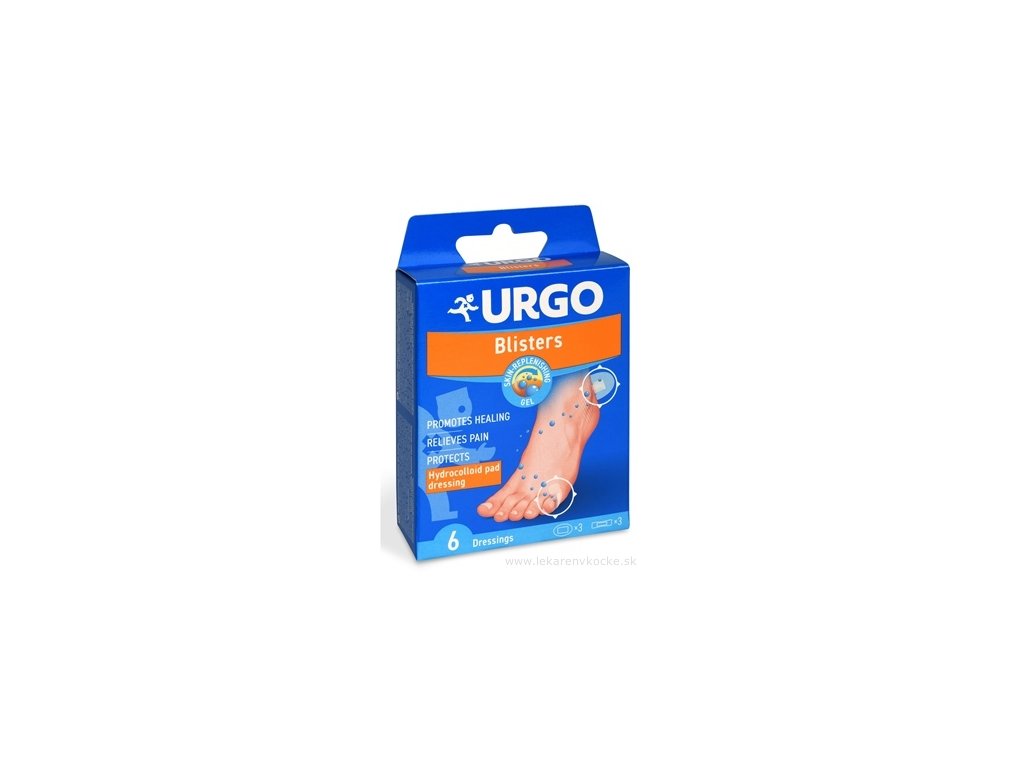 URGO Blisters Na pľuzgiere 6 ks