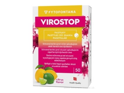 FYTOFONTANA Virostop pastilky citrus 50 ks