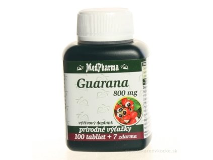 MedPharma GUARANA 800MG tbl 100+7 zadarmo (107 ks)