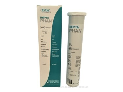 HEPTAPHAN diagnostické prúžky na moč 50 ks