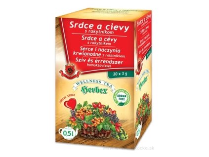 HERBEX Srdce a cievy s rakytníkom 20x3 g