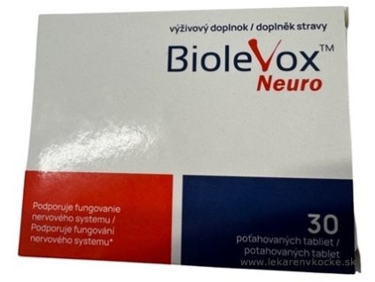 BIOLEVOX Neuro tbl (inov. 2025) 30 ks