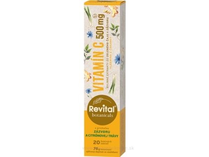 Revital Botanicals VITAMÍN C 500 mg 20tbl
