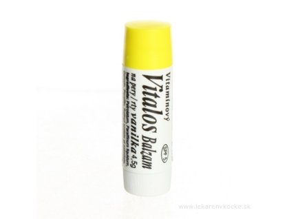VITALOS Balzam na pery vanilka SPF 5 1 ks