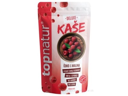Topnatur Deluxe Kaša Čoko & Malina 360 g instantná ryžová kaša