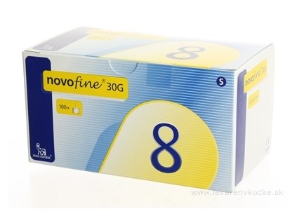 IHLA INZ NOVOFINE 30G 0,3X8MM 100 ks