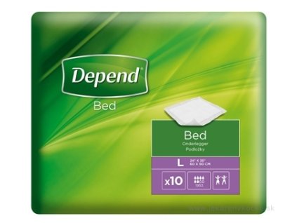 DEPEND Bed LARGE 60x90 cm absorbčné podložky 1x10 ks