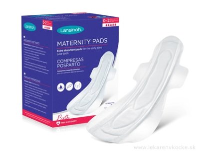 Lansinoh Extra savé popôrodné vložky L 10 ks
