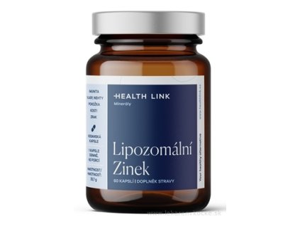 HEALTH LINK Lipozomálny zinok cps 1x60 ks