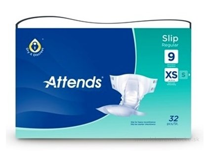 ATTENDS Slip Regular 9 XS plienkové nohavičky 32ks