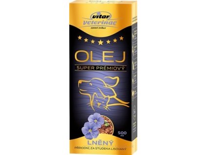 VITAR Veterinae ĽANOVÝ OLEJ 500 ml