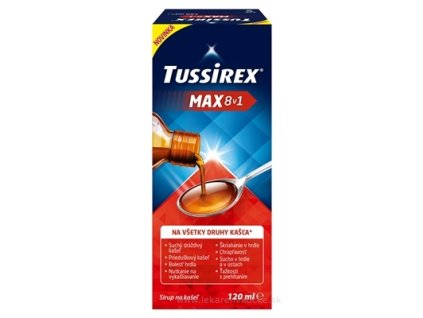 TUSSIREX MAX 8v1 sirup 1x120 ml