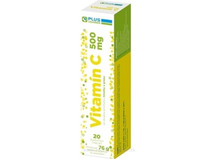 PLUS LEKÁREŇ Vitamín C 500 mg 20 ks
