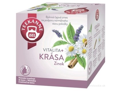 Teekanne Beauty Bylinná čajová zmes so zeleným čajom a zinkom (10ks)