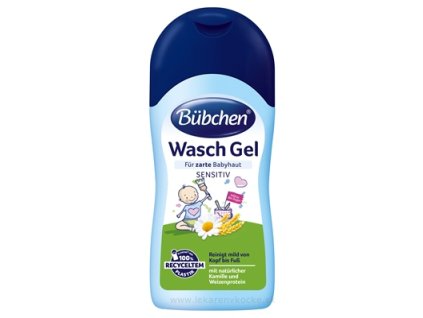 BUBCHEN BABY UMÝVACÍ GÉL sensitiv s harmančekom 50ml