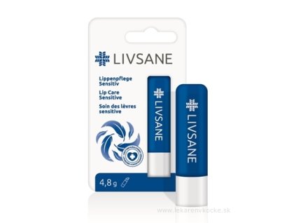Livsane Balzam na pery Sensitive 4.8 g