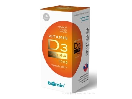 Biomin VITAMIN D3 ULTRA 7000 I.U. 30 ks