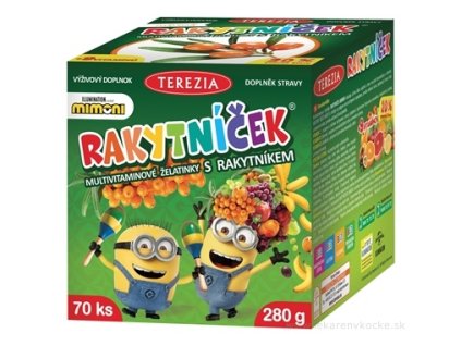 TEREZIA RAKYTNÍČEK želatínky MIMONI 70 ks