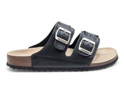 PROTETIKA T 16, č.40, ortopedická obuv, farba: čierna, Zdravotné kožené sandále