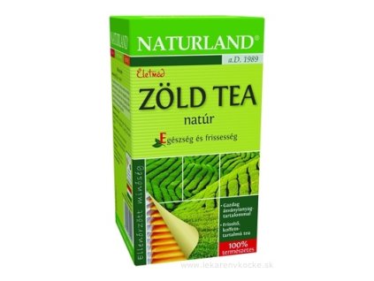 NATURLAND ZELENÝ ČAJ 20x1,5 g