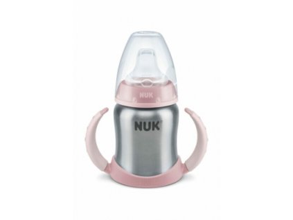 NUK Antikorový hrnček na učenie ružový