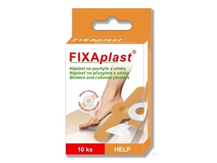 FIXAplast HELP náplasť na pľuzgiere a otlaky 10 ks