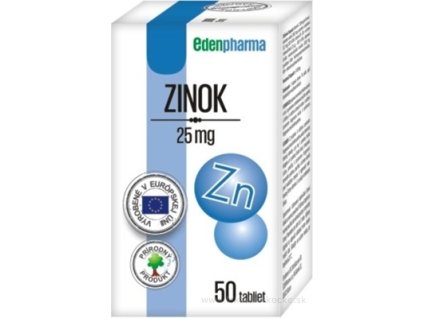 EDENPharma ZINOK 25 mg 50 ks