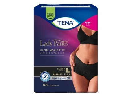 Tena Lady Pants Plus Black L Dámske inkontinenčné nohavičky 8ks