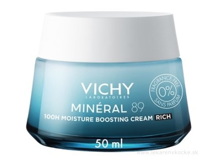 VICHY MINERAL 89 100H MOISTURE BOOSTING CREAM RICH 50 ml