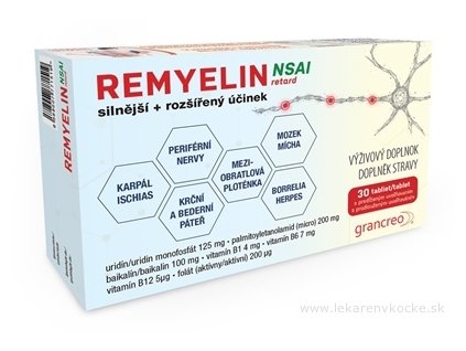 REMYELIN NSAI retard s predĺženým uvoľňovaním 30 tabliet