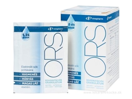 ORS Rehydratačný soľný granulát - InnoPharm perorálny, vrecká 53,5 g