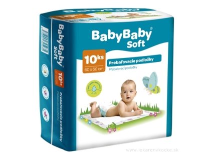 BabyBaby Soft Podložky prebaľovacie 10 ks
