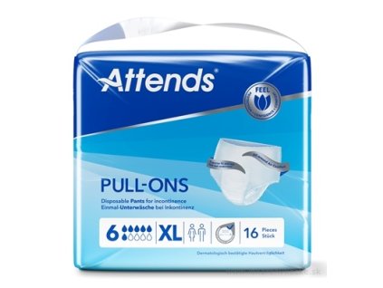 ATTENDS Pull-Ons 6 XL 16 ks