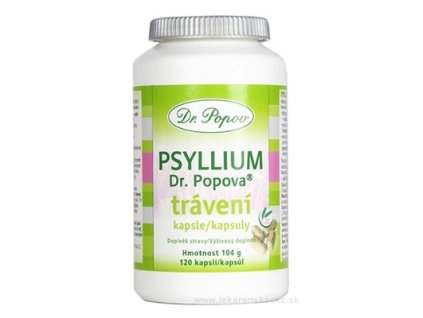 Dr. Popov PSYLLIUM trávenie cps 120 ks