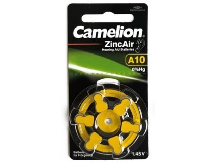 CAMELION ZincAir A10 batérie 6 ks