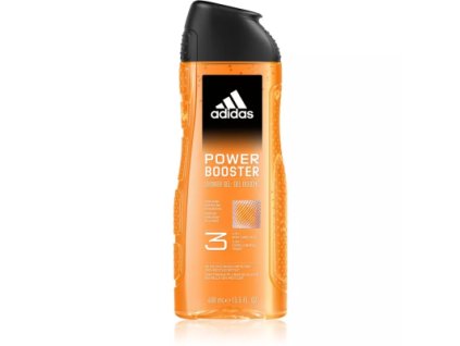 Sprchový gél ADIDAS Power Booster 3v1 400 ml